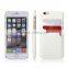 Factory Price High Quality PU CROCO Leather Mobile Phone Case for IPhone 6 With Two Card Slots
