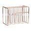 SINOGLASS trade assurance golden color 10pcs glass spice jar with cork lid 10 jars spice rack