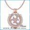 Best Selling Products 2016 Rose Gold Coin Holder Necklace