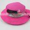 Flat Top Retro Sun Blank Fishing Bucket Hats With String