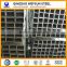 High strength timely delivery galvanized rectangular steel pipe