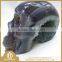 Pure Natural Amethyst Crystal Skull with geode good for collection or home decoration gift