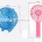 Promotion gift colorful mini portable foldable desk usb fan
