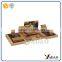 Chinses wholesale stackable lacquer finish window displays for jewelry retail stores