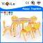 children plastic table and chair children's round table kids pencil table and chairs
