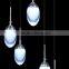 modern pendant glass unique cup chandelier