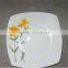 white square wholesale dinner plates , customized square dinner plates for restaurants