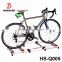 HS-Q005 Colorful and foldable home fitness bicycle roller trainers