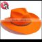orange wool felt cowgirl hat