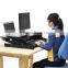 Latest product design laptop desk wooden portable laptop stands