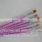 7pcs Synthetic painting brush set with lowest price
