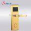 Safe hotel lock with zinc alloy treatment 4 AA batteries to work