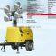 diesel light tower hydraulic or manual brackets LED/MHL hydraulic mast