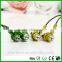 Real Bass stereo earphone crack earphone with mic