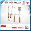 3-Piece Wooden Handle BBQ Grill Tool Sets