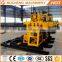 Super quality unique construct equipment rotary drilling rig/200m portable skid water well drill rig