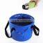 500D PVC outdoor Camping & Hiking Folding Bucket