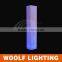 PE Plastic LED Inserted Rechargeable Light Up Pillar