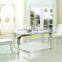 TH335 Foshan high quality white marble Dining Table