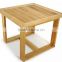 2015 Simple design malaysia outdoor solid wood furniture dining set