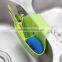 Plastic multicolor Creative small kitchen sink scouring pad shelves