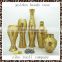Wedding Decor Fashionable Design Beaded Mosaic Shapes Glass Gold Vases