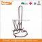 Standing stainless steel kitchen paper towel holder