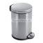 Stainless Steel Trash Can with Food Pedal