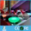 Led coffe table and cooktail table for Garden night party
