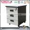 Portable mobile file cabinet baby wardrobe bedside table with wheels