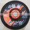 4" 100x3x16mm Checkered Deprssed Center Grinding Wheel for Stainless Steel