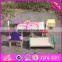 2016 New fashion baby toy wooden high chair for dolls W06B020