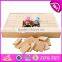 2017 new design funny kids play wooden dominoes toys for sale W15A075