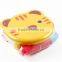 Easy Fold Round Plastic Cartoon Bee Foot Stool for Children