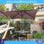 Hot selling patio umbrella garden square umbrella 4x4