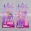 2016 New Fashion Kids Furniture Toy Plastic Castle Play Set