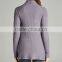 Latest Design Ladies Sweater Western Apparel Romantic Layer Knitted Ribbed Gray New Fashion Cardigan 2017 Women