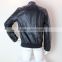 2015 New Style Black Mens Genuine Leather Jacket