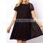 Women's Short Sexy Lace Party Evening Cocktail Mini Floral Casual Dress