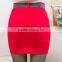 Pleated High-waisted Wrap Short Girl's Pencil Skirt