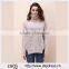 Ladies Stylish Warm Turtleneck Pink Sweater(DQE0013TS)