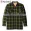 Wholesale Fleece Men Plaids Jacket Men Plaids Shirts
