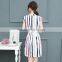 Maxnegio latest designs digital print chiffon ladies casual dress