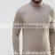 Men extreme muscle skinny fit roll neck long sleeve tee shirt OEM china manufacturers