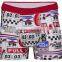Jacquard Logo Outside Elastic Mens Boxer Shorts