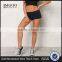MGOO 2017 New Style Navy Yoga Stretch Shorts Sweat-Wicking Fabric 100% Cotton 250g Lined Inseam Crossfit Shorts