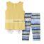 Summer baby clothing set,vest baby girls clothing sets