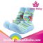Boutique wholesale mix colors newborn baby sponge rubber sole shoes