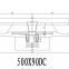 Rubber Track DC500*90*53 for Kubota Combine Harvester DC70