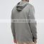 Drawstring Hoodie With Woven Chest Pocket & Gold Zip